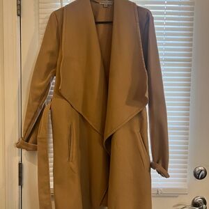 Tan Wrap Coat